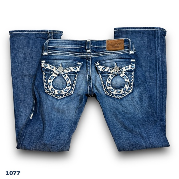 1077 Buckle | Big Star Liv Bootcut Jeans 25L (28x31.5) Hemmed Vintage Collection - Picture 2 of 11